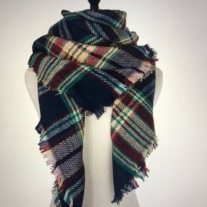 Winter  plaid scarf 🧣